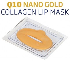  Hydrożelowa Maska Kolagenowa Na Usta - Q10 Nano Gold